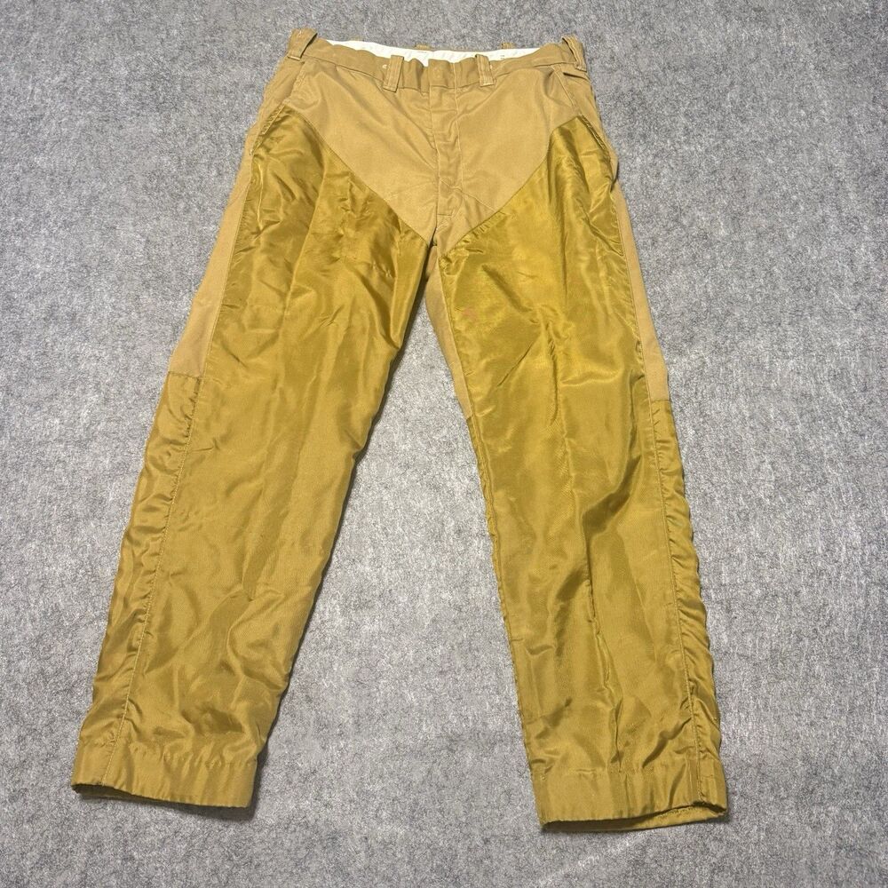 Vintage 70s Duxbak Aero Cloth Upland Brush Pants Hunting Canvas 32x29